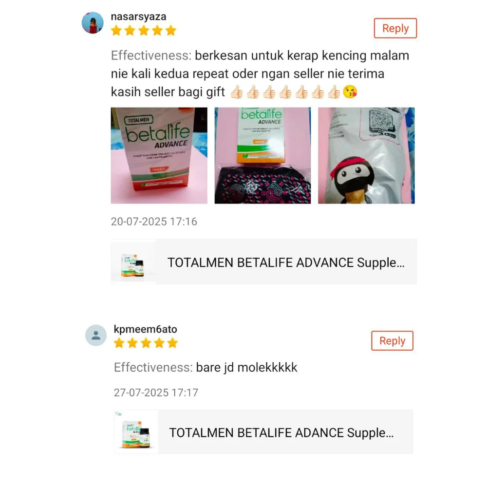 Berpuas hati gila — dah repeat order