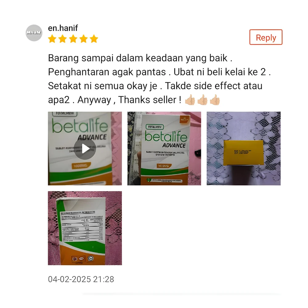 Review pengguna Betalife