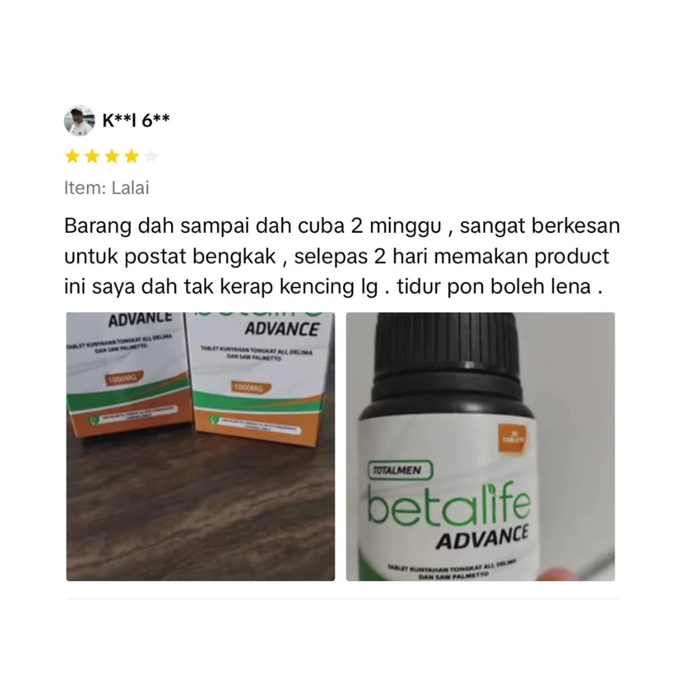Review pengguna Betalife