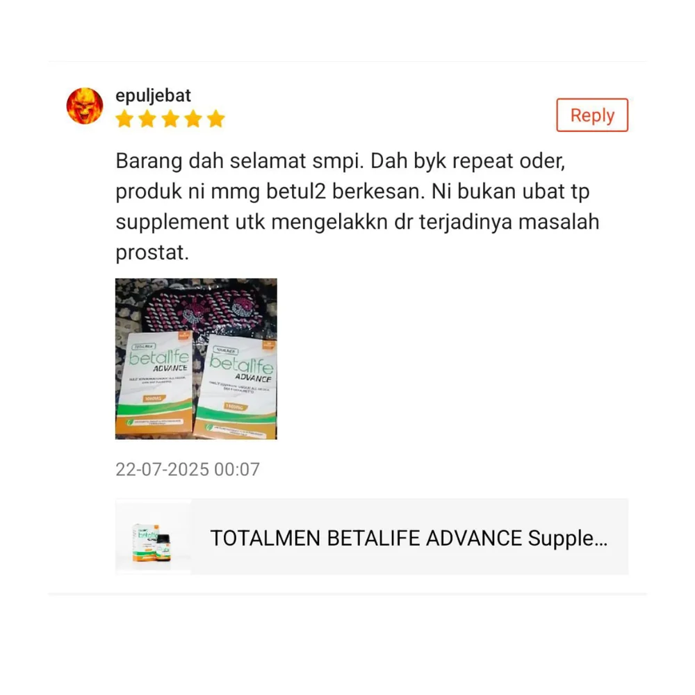 Review pengguna Betalife